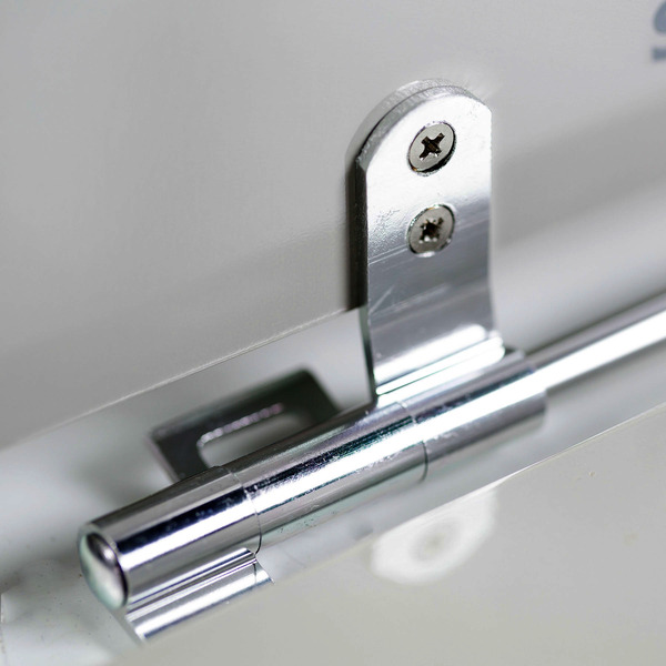 Assento Sanitário Formatos Riviera, Nexo e Smart com Fechamento Comum Quadrado MDF Cinza Sicmol - Imagem 5