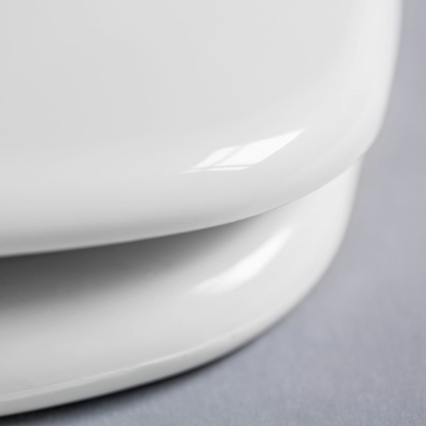 Assento Sanitário Almofadado Formatos Monte Carlo com Fechamento Comum Quadrado Espuma Gelo Astra - Imagem 4