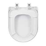 Assento Sanitário Luna Especial Polipropileno Fechamento Suave Branco Sensea - Imagem 8