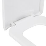 Assento Sanitário Luna Especial Polipropileno Fechamento Suave Branco Sensea - Imagem 7