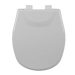 Assento Sanitário Aspen Polipropileno Fechamento Suave Gelo Astra - Imagem 2