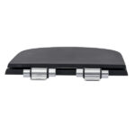 Assento Sanitário Formatos Carrara com Soft Close Quadrado Poliéster Preto Fosco Policlass - Imagem 8