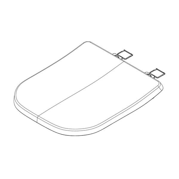 Assento Sanitário Deca Modelo Quadra/polo/unic Soft Close Branco Censi - Imagem 5