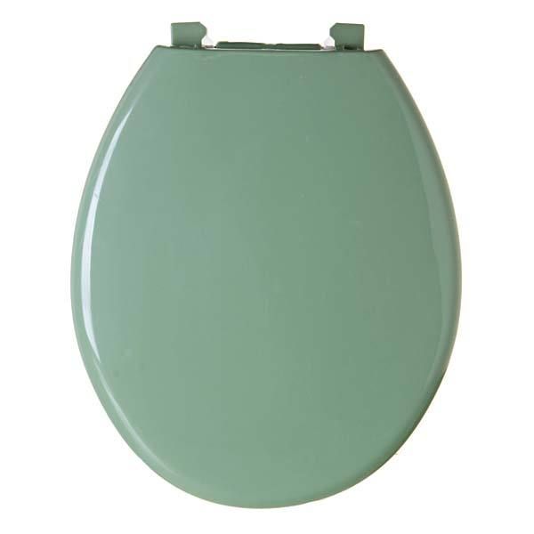 Assento Sanitário Convencional Espuma Verde Claro Fechamento Comum Astra - Imagem 3