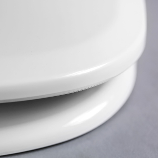 Assento Sanitário Etna Polipropileno Branco Fechamento Comum Tupan - Imagem 4