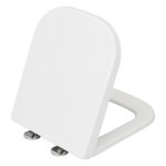 Assento Sanitário Formatos Quadra com Soft Close Quadrado Termofixo Branco Deca - Imagem 4