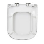 Assento Sanitário Formatos Quadra com Soft Close Quadrado Termofixo Branco Deca - Imagem 7