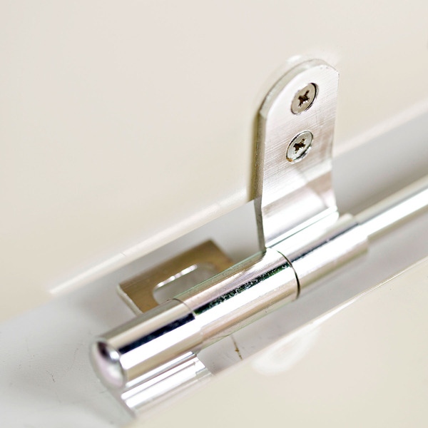 Assento Sanitário Formatos Village com Fechamento Comum Oval MDF Creme Sicmol - Imagem 5