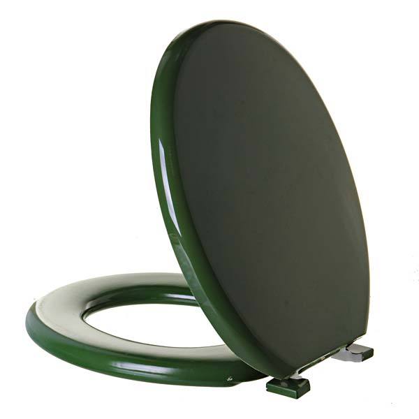 Assento Sanitário Convencional Espuma Verde Escuro Fechamento Comum Astra - Imagem 3
