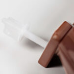 Assento Sanitário Convencional Espuma Marrom Fechamento Comum Astra - Imagem 5