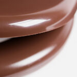 Assento Sanitário Convencional Espuma Marrom Fechamento Comum Astra - Imagem 4