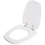 Assento Sanitário Poliéster Monte Carlo Branco Para Vaso Deca - Imagem 2