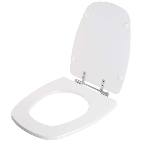 Assento Sanitário Poliéster Monte Carlo Branco Para Vaso Deca - Imagem 2