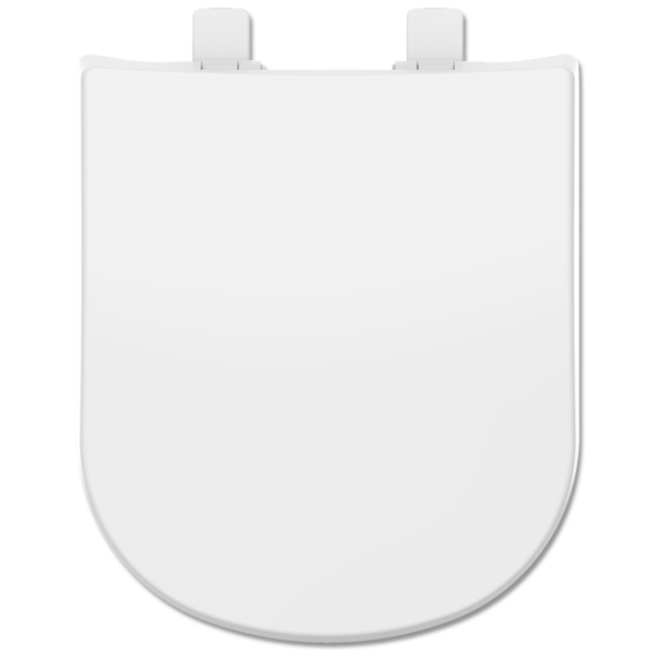 Assento Sanitário Quadrado Polipropileno Branco com Fechamento Comum Tupan - Imagem 6