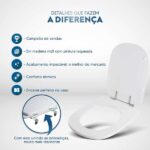 Assento Sanitario Sabatini Branco Para Bacia Icasa 6lpf - Imagem 3