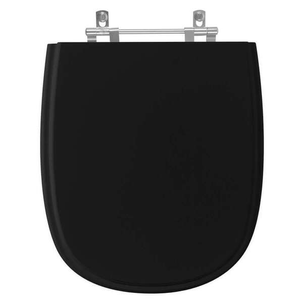 Assento Sanitário Sabatini Preto Para Vaso Icasa