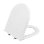 Assento Sanitário Formatos Carrara com Soft Close Quadrado Termofixo Branco Deca - Imagem 6