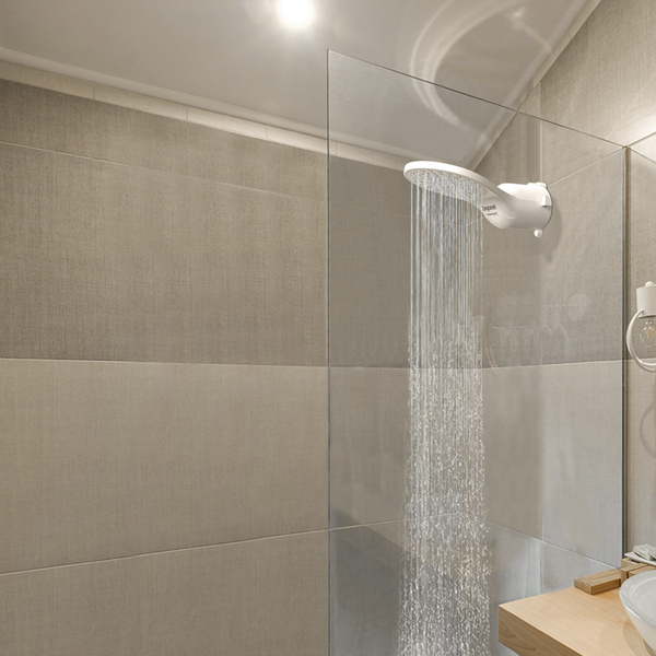 Chuveiro 4 Temperaturas 220V 6800W Branco Moment Zagonel - Imagem 4