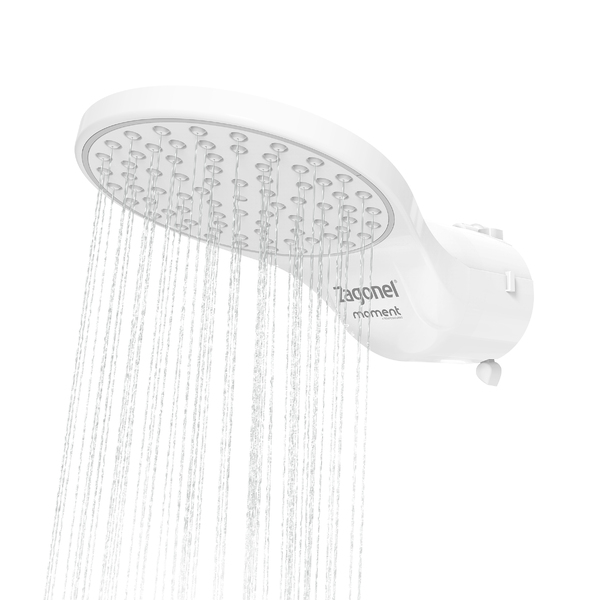 Chuveiro 4 Temperaturas 220V 6800W Branco Moment Zagonel - Imagem 3