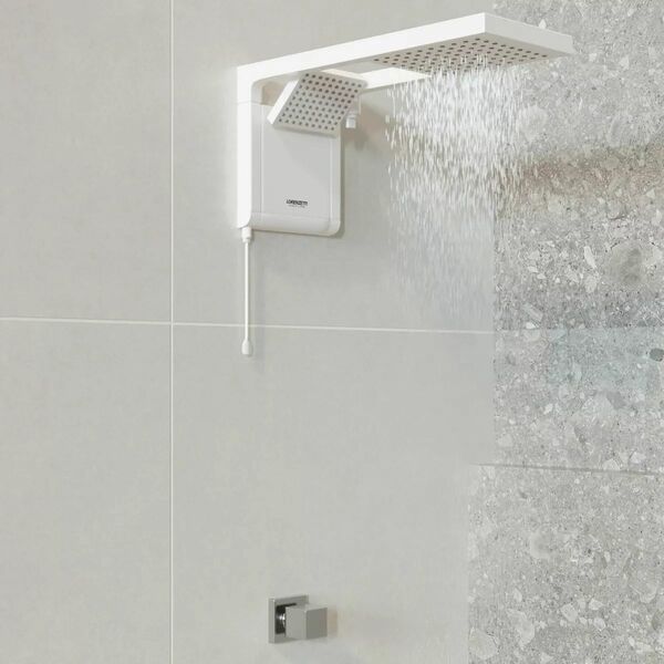 Chuveiro Acqua Duo Branco 220v/7800w Lorenzetti - Imagem 8