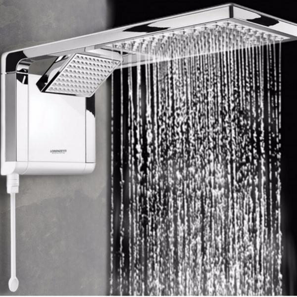 Chuveiro Acqua Duo Branco/cromado 220v/7800w Lorenzetti - Imagem 5