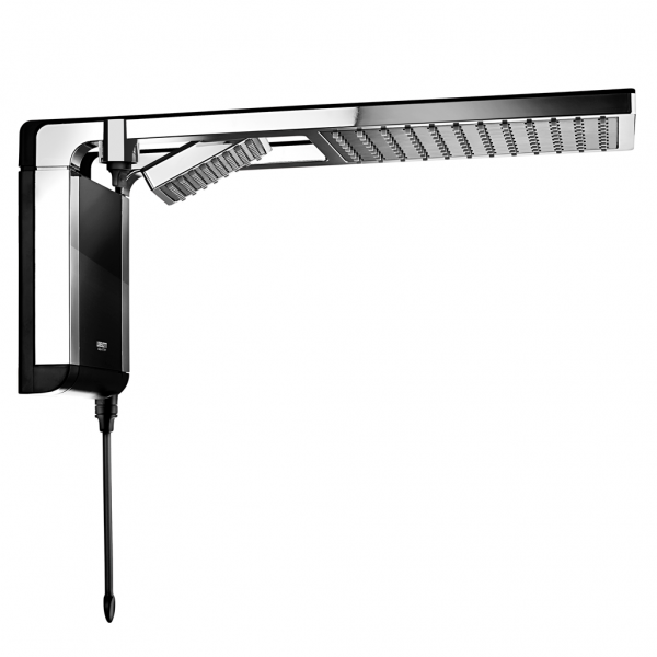 Chuveiro Acqua Duo Preto/cromado 220v7800w Lorenzetti - Imagem 8