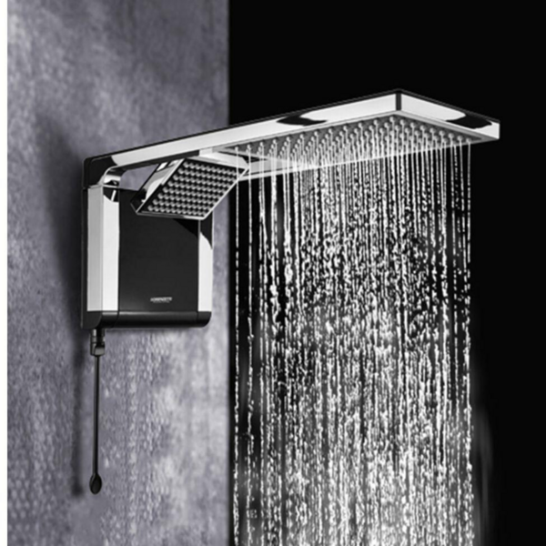Chuveiro Acqua Duo Preto/cromado 220v7800w Lorenzetti - Imagem 7