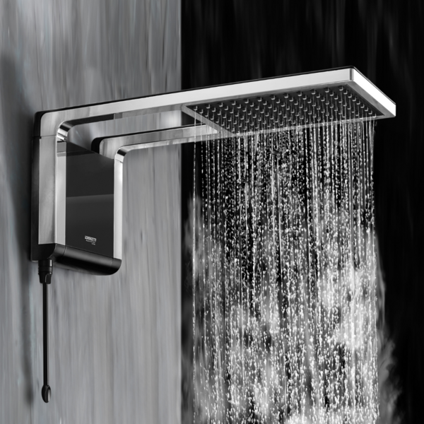 Chuveiro Acqua Storm Ultra Preto/cromado 220v 7800w Lorenzetti - Imagem 3