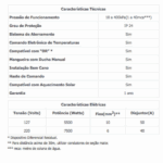 Chuveiro Advanced Eletrônico Branco 220v/7500w Lorenzetti - Imagem 4