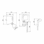 Chuveiro Cardal Florenza Multitemperaturas Preto 127v - 5500w - Imagem 3