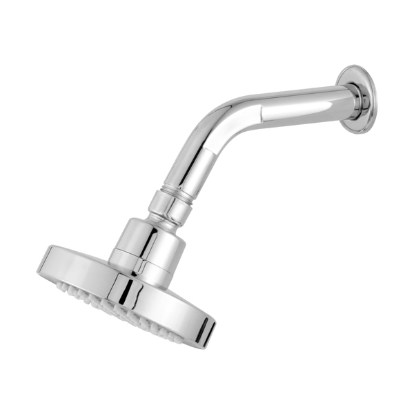 Chuveiro Ducha A Gás Articulado 10x10 Quente E Frio Redondo Cromado Abs - Imagem 3