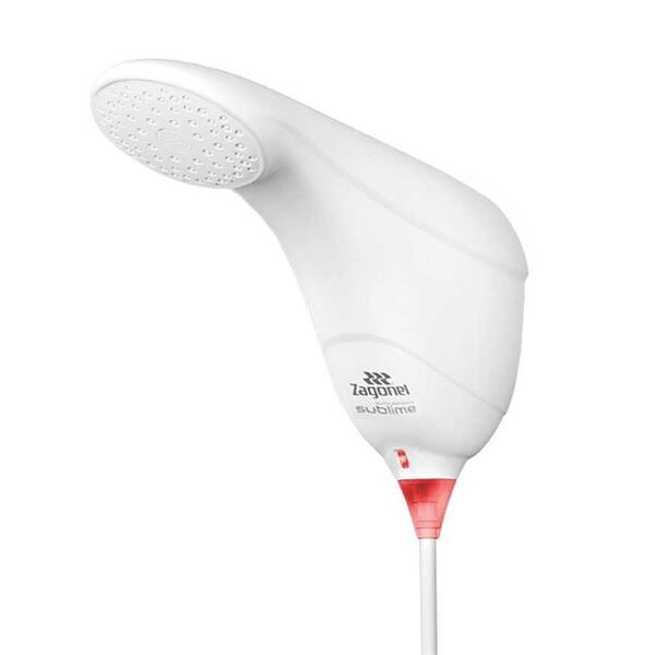 Chuveiro Ducha Eletrônica Sublime 7500w Zagonel 220v - Branco - Imagem 8