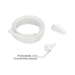 Chuveiro Elétrico Multitemperatura 127V (110V) 5500w Branco Redondo Fashion Lorenzetti - Imagem 4