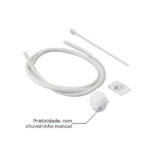 Chuveiro Elétrico Multitemperatura 127V (110V) 5500w Branco Redondo Optima 8T Hydra - Imagem 6