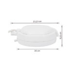 Chuveiro Elétrico Multitemperatura 220V 6800w Branco Redondo Fashion Lorenzetti - Imagem 7