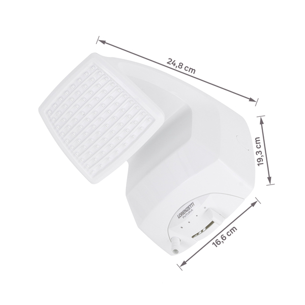 Chuveiro Elétrico Multitemperatura 220V 7500w Branco Quadrado Futura Lorenzetti - Imagem 5