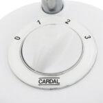 Chuveiro Elétrico Multitemperatura 220V 7800w Branco Redondo Clássica Cardal - Imagem 2
