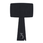 Chuveiro Elétrico Eletrônico 127V (110V) 5500w Preto Quadrado Polo Max Hydra - Imagem 2