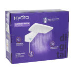 Chuveiro Elétrico Eletrônico com Visor Digital 127V (110V) 5500w Preto Quadrado Polo Plus Hydra - Imagem 7