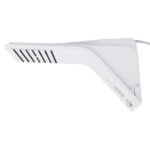 Chuveiro Elétrico Híbrido Eletrônico com Visor Digital 220V 7500w Branco Quadrado Ducali Premium Digital Zagonel - Imagem 3