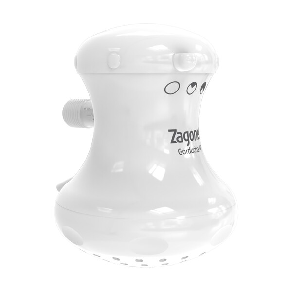 Chuveiro Elétrico Multitemperatura 127V (110V) 5450W Gorducha Branco Zagonel - Imagem 3