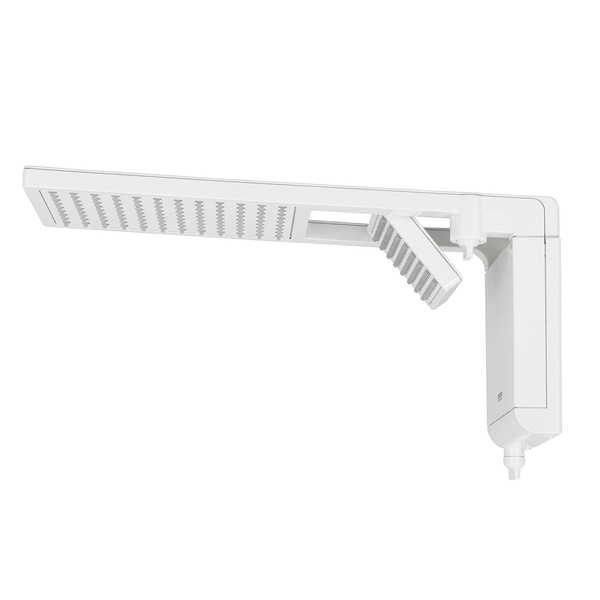 Chuveiro Elétrico Eletrônico 127V (110V) 5500w Branco Quadrado Acqua Duo Ultra Lorenzetti - Imagem 4