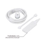 Chuveiro Elétrico Eletrônico 127V (110V) 5500w Branco Quadrado Acqua Duo Ultra Lorenzetti - Imagem 9