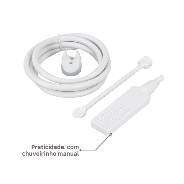 Chuveiro Elétrico Eletrônico 220V 6800w Branco Quadrado Acqua Duo Ultra Lorenzetti - Imagem 10