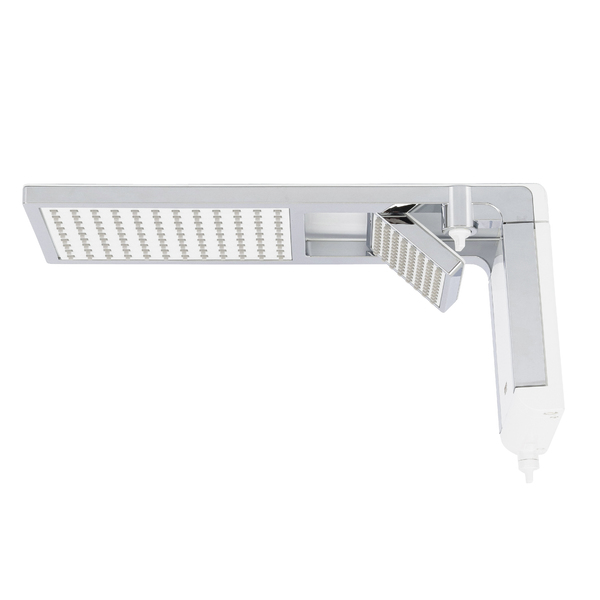 Chuveiro Elétrico Eletrônico 220V 6800w Branco e Cromado Quadrado Acqua Duo Ultra Lorenzetti - Imagem 3