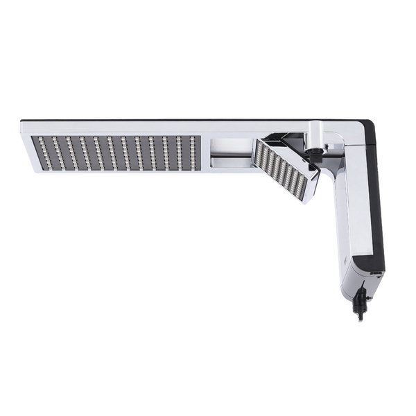 Chuveiro Elétrico Eletrônico 220V 6800w Preto e Cromado Quadrado Acqua Duo Ultra Lorenzetti - Imagem 3