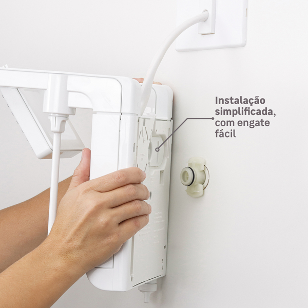 Chuveiro Elétrico Eletrônico 220V 7800w Branco Quadrado Acqua Duo Ultra Lorenzetti - Imagem 5