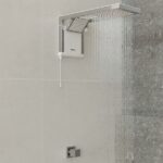 Chuveiro Elétrico Eletrônico 220V 7800w Branco e Cromado Quadrado Acqua Duo Ultra Lorenzetti - Imagem 2