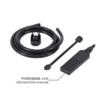 Chuveiro Elétrico Eletrônico 220V 7800w Preto Fosco Quadrado Acqua Duo Ultra Lorenzetti - Imagem 7