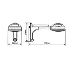 Chuveiro Eletrônico 127V (110V) 5400W Branco Evidence Fame - Imagem 2